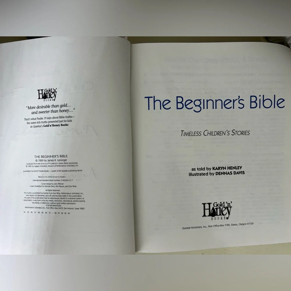 N/A beginner bible